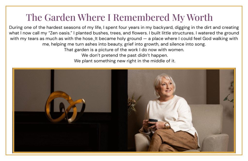 Debbie Widhalm reflecting on healing and self-worth